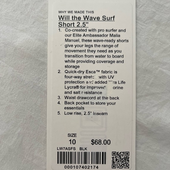 Lululemon Will the Wave surf Shorts 2.5 inch - Picture 9 of 9